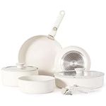 Vkoocy Pot and pan Set with Removab