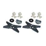 ALZO Suspended Drop Ceiling DJ Club Stage Light Mount - Set of 2