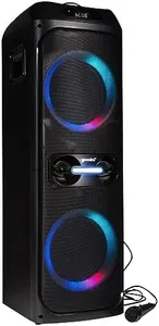 Gemini Sound GHK-2800-4800W Party Speaker with Bass Boost, LED Lights & Voice-Changing Effects, Bluetooth Karaoke, Includes Microphone & Remote