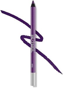 URBAN DECAY 24/7 Glide-On Waterproof Eyeliner Pencil - Smudge-Proof, Long-Lasting, Transfer-Proof, Up to 16HR Wear, Smooth No-Tug Formula, Viper (Metallic Purple) - 0.04 oz
