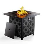 Ciays 28″ Gas Fire Pit Table, 50,00