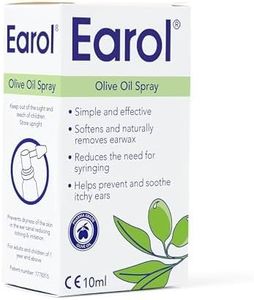 Earol Olive Oil Ear Wax Removal Spray – 2 x 10ml Metered Dose Bottles