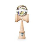 KROM Kendama Toy – Noia 6 – Smooth Texture and Flawless Balance – Strong and Durable – Enhanced Cognitive Skills – Improved Balance, Reflexes, and Creativity – Kendama Pro Model For Beginners and Experts