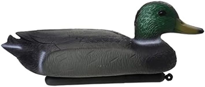 Hunting Duck Decoy Pond Bird Deterrent Decoration Hunting Floating, Can Be Put in Fields Or Float Water, Green