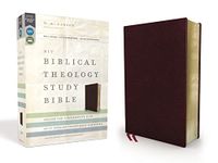 NIV, Biblical Theology Study Bible, Bonded Leather, Burgundy, Comfort Print: Follow God's Redemptive Plan as It Unfolds Throughout Scripture