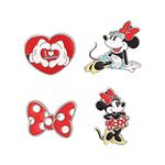 Disney Minnie Mouse Multicoloured enamel Costume 4pc Pin Set GH00091L.PH