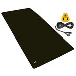 NOSHOCK Anti-static ESD Grounding Mat Kit – 300x600mm (Black) With Rounded Corners