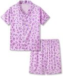 Topgal Girls Satin Pajama 2-Piece S