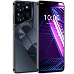 MTGud Lovely Smartphone, 6.3'' HD Display,16GB ROM,128GB Extension, Android 10.0, Dual SIM Dual Camera, Support Face ID/WIFI/GPS 3G Cheap Mobile Phones (P5Pro-Dark Blue)