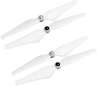 Linkshare 2 Pairs Replacement 9450 Self-Tightening CW/CCW Propellers for DJI Phantom 2, 3 Professional, Advanced, Standard, and 4K (White)