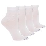 Dr. Scholl's Women's Diabetes & Circulator Socks - 4 & 6 Pair Packs, White, 4-10