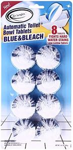 Air Jungles Automatic Toilet Bowl Cleaner Tablets (8 Count), Extra Fresh Cleaner Tabs for Toilet, Quick Bubbles Foaming and Long-lasting, Easy-to-Use, Simply Drop Tablet in Tank