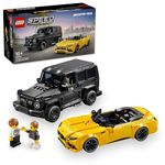 LEGO Speed Champions Mercedes-AMG G 63 & Mercedes-AMG SL 63 76924 Building Blocks Toys for 10+ Gift for Boys and Girls