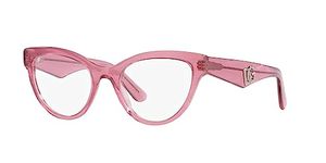 Dolce & Gabbana DG 3372 Fleur Pink 52/20/145 women Eyewear Frame, Fleur Pink, 52/20/145