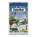 JBL Sansibar RIVER 10 kg, Light, fine substrate with black pebbles for freshwater and marine aquariums