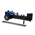 KATSU 12 Ton Manual Hydraulic Log Splitter with Wheels Heavy Duty Wood Splitter Firewood Splitting Machine 331251