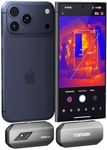 TOPDON TC002C Duo-A Thermal Camera, Compatible with Any USB-C iPhone, iPad & Android Device, 512 x 384 Super Resolution, 256 x 192 IR Resolution Thermal Imager, -20-550℃ Temp Range-Grey