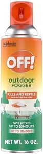 OFF! Outdoor Insect & Mosquito Repellent Fogger, Backyard Pretreat, Kills & Repels Insects in an up to 900 sq, ft, area, 16 oz