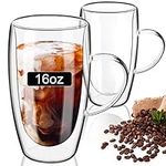 PARACITY Double Wall Glass Coffee M