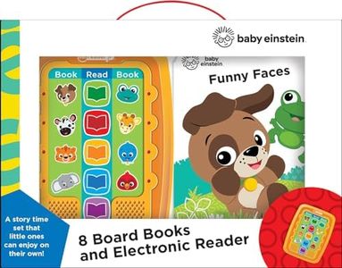 Baby Einstein: Me Reader Jr 8 Board Books and Electronic Reader Sound Book Set