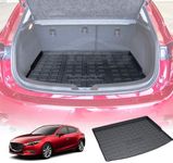 X-CAR Boot Liner for Mazda 3 Hatchback BN BM 2014-2019Luggage Tray Cargo Mat Trunk Cover Heavy Duty Interior Accessories