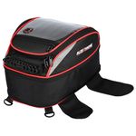 Allextreme EXFTB01 Magnetic Fuel Tank Bag with Rain Cover & Multi-Pocket Storage Compartments Universal Fit Accessory for All Motorcycles Bike (1 Pc)