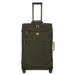 Bric's X-Collection 77 cm 4-Wheel Soft-Side Trolley Suitcase, Olive