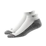 FootJoy mens 2-pack Socks, White, S