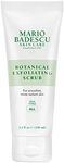 Mario Badescu Botanical Exfoliating Scrub for All Skin Types, Face Scrub with Ivory Palm Seeds & Green Tea Extract, Gentle Exfoliating Face Wash, 3.4 Fl Oz