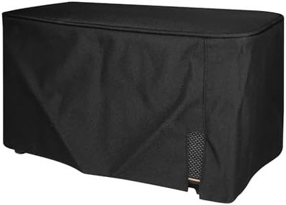 kwmobile Speaker Dust Cover Compatible with Marshall Stanmore III Wireless/Stanmore 3 Case - Tearproof Protective Fabric - Black