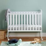 Babymore Space Saver Cot - White