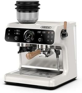 HIBREW H7B Espresso Machine with Grinder | Powerful 20-bar pressure, Customizable Brewing and Precise Temperature Control Espresso Machine