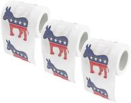 Fairly Odd Novelties Democrat Novelty Toilet Paper - 3 Pack