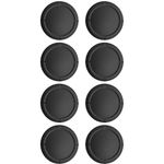 Ferkurn Replacement Thumb Caps for Nintendo Swtich & Switch Lite Thumbstick Repair,Switch Joy Con Analog Thumb Joystick Thumbstick Grips Skin Cap for Replacment with Thumstick Caps, 8 PCS Black