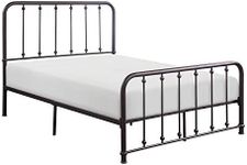 Lexicon Foresthill Metal Platform Bed, Full, Antique Bronze