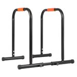 Panana Dip Bar Adjustable Height Bar Station 127Kg/500lb Weight Capacity Parallel Bar for Home Gym