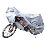 Auto Oprema (Award Winner at INDIA'S Rising Star 2024) Water Resistant Bicycle Cover Design Fit for Any Bicycles Silver Cover Btwin