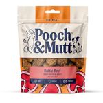 Pooch & Mutt - Baltic Beef Jerky Training Treats, Grain Free Dog Treat, Beef Jerky for Dog Training, Pack of 1x210g (packaging may vary)