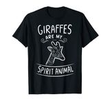 Spirit Animal Giraffe Clothes Outfit Quote Stuff Africa Art T-Shirt