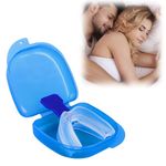 Anti Snoring Mouthpiece,Anti Snoring Mouthpiece for Women & Men,Soft & Comfortable Anti-snoring Device,Sleep Snore Mouth Guard No Shaping Required & Universal Size,Includes Storage Case