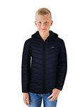 Gini & Jony Boys Blue Solid Taffeta Full Sleeves Heavy Winter Jacket 9-10 Years