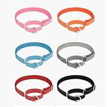 Big Martingale Collar Nylon Reflective Dog Collars Anti Slip No Escape Limited Choke Pinch and Leashs Quick Release Buckle Training For Large Pet Ease Walking Pink