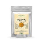 Young Chemist Brazilian Yellow Clay | PH Balancing Exfoliator | Raw, Vegan & Organic | All Skin Types (500g)