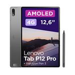 Lenovo Tab P12 Pro Android Tablet | 12 inch Full HD AMOLED Display | 256GB | Lenovo Precision Pen 3 | WiFi | 8GB RAM | Storm Grey