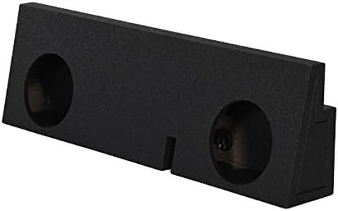 Dual 12" Sealed Subwoofer Sub Box Enclosure for 2005-17 Toyota Tacoma Double Cab