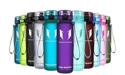 Super Sparrow Sports Water Bottle - 750ml - Non-Toxic BPA Free & Eco-Friendly Tritan Co-Polyester Plastic - For Running, Gym, Yoga, Outdoors and Camping
