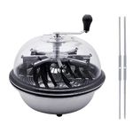 16"19"24"13" Bud Trimmer Plant Leaf Bowl Trimmer Spin Cut Sharp Stainless Blades For Dry/Wet Plant Flower Automatic Hand Cutter Machine (16inch)