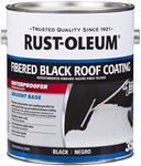 Rust-Oleum 301909 350 Fibered Black Roof Coating gal, 0.5 Liters