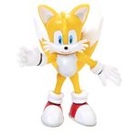 SONIC The Hedgehog - Jakks 403724-RF1 Modern Tails Movable Action Toy Figure 6 cm, Wave 2, Mini Dolls