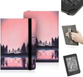 Case for 6" Kindle and Kindle Paperwhite and Kindle Voyage Universal, Water Proof Cover Pouch Bag Fits All 6" e-Reader-with Hand Strap